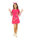 KYDA KIDS® long t-shirt for girls - Full Sleeve Tops Pink