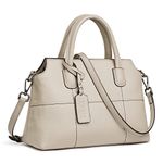 Kattee Genuine Leather Handbags for Women, Soft Hobo Satchel Shoulder Crossbody Bags Ladies Purses