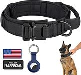 DAGANXI Tactical Dog Collar, Adjust