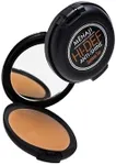 MËNAJI Anti-Shine Powder (HDPV) - Anti-Shine Face Make-Up for Men - Undetectable Full Coverage - Natural Looking Makeup - Mens Makeup - Mens Concealer- Mens Cosmetics Vitamin C & E - Sunless Tan