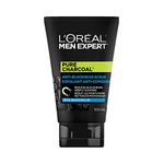 L’Oréal Paris Anti-Blackhead Scrub for Men, Pure Charcoal Men Expert Skincare, With Oak Charcoal to Reduce Blackheads and Deeply Cleanse Skin, 100 ml