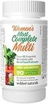 Webber Naturals Most Complete Multi For Women, 90 Capsules, One-Per-Day, Over 55 Vitamins, Minerals, and Whole Food Fruit and Vegetable Sources per Capsule, Vegetarian