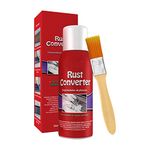 Metal Rust Remover - Rust Inhibitor Spray, Rust Converter Primer Spray, 100ml Rust Stopper, Car Furniture Polishing, Convert Existing Rust and Protects Iron Metal