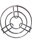 KitchenFest® Stainless Steel Round Cooker Steamer Rack Stand cookware Tool, Kitchen Cooking Pot Steaming Tray Stand, Pack of 1.