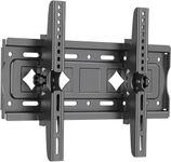 JXMTSPW TV Wall Bracket Fit Most 32-68 inchs LED, LCD OLED and Plasma Flat Curved TVs, Heavy Duty Low Profile Tilt TV Wall Mount, Max VESA 400x400mm and Up to 60kg, Ultra Slim Monitor Wall Mount