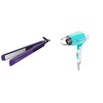 Havells hair styling combo - Straightener (Purple) and Hair dryer (Turquoise)