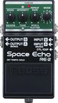 BOSS RE-2 Space Echo | Tape Echo Delay Reverb Effects Pedal | Modern Compact Recreation of the Legendary Roland RE-201 Space Echo | True Stereo | Spring Reverb | Wow & Flutter