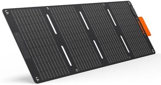 Jackery SolarSaga 40W Mini Panneau Solaire Portable avec Ports USB-C et USB-A, Chargeur Solaire Pliable en Format Livre pour Smartphone, Compatible avec Jackery E100Plus/300Plus, Étanche IP68