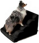 Snoozer Scalloped Pet Ramp, Medium, Black