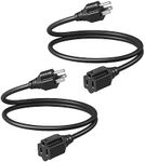 DEWENWILS 3 Foot Extension Cord, 16