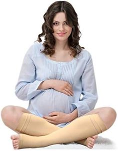 Newmom Maternity Compression Stockings (Large, Below Knee)