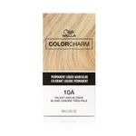 COLORCHARM Permanent Liquid Hair Color for Gray Coverage| 10A Palest Ash Blonde| 1.4 Fl oz.