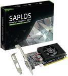 SAPLOS GT 610 2GB Video Card, DDR3 64 bit, HDMI, VGA, Low Profile Graphics Card, PCI Express x16, Low Power, DirectX 11