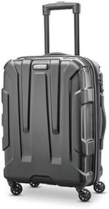 Samsonite Centric Expandable Hardside Carry On Luggage with Spinner Wheels, 50 CM/20 Inch, Black