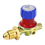 LPG Propane Gas Bottle Adjustable Regulator 0.5 to 4 Bar for Gas Torches, Calor Gas Bottles & Hoses Welding Accessories