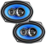 QPower (2) 6x9" 700 Watt 3-Way Car 