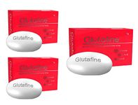 Glutafine Skin Lightening Soap, 75gm (Pack of 3)