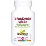 New Roots Herbal - N-AcetylCysteine - 600mg - 180 Capsules - NAC Capsules - Respiratory Supplements - NAC 600mg Capsules - NAC Supplement N-Acetyl Cysteine 600mg - NAC N-Acetyl Cysteine - NAC Pills