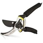 Astorn Premium Bypass Pruning Shears for Gardening - Heavy Duty, Ultra Sharp Garden Shears w/Ergonomic Soft Grip Handle - Made with High Grade Carbon Steel - Ideal for Cutting, Gardening and Trimming