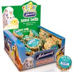 Canary & Finch Seed Bell Bird Treat 34g - Johnsons (TP)(JCBE)(FULL BOX 27)