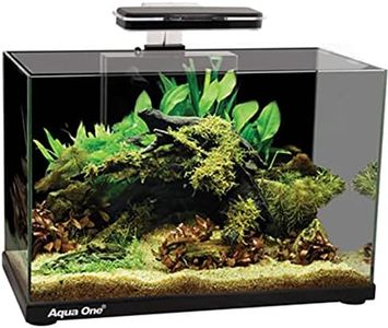 Aqua One Focus 36 Glass Aquarium 36L 50x25x36cm Black