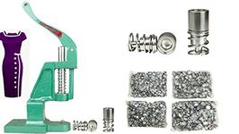 Tclpvc Great combo Fabric Heavy Button Maker Making Machine kit + imported 4 dies (18/22/30/40 no) + 2500 Shells + Demo Cd CODE 355