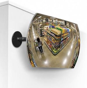 23.6 x 15.8 in Acrylic Convex Security Mirror, Wall Mount