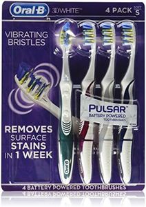 Oral B 3D White Luxe Pulsar Battery Powered Toothbrushes