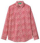 United Colors of Benetton Women's Shirt 5oa95q8u4, Red to Polka Dot 71l, XS