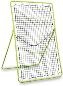 Rukket Tennis Practice Rebounder Net, 4x6 Rebound Wall for Tennis & Racquet Sports Ball, Portable Backboard for Indoor & Outdoor Training