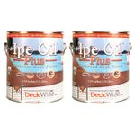 DeckWise Ipe Oil Plus Hardwood Deck Semi-Transparent 250 VOC Natural Finish (Pack of 2, 1-Gallon Each)