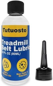 Treadmill Lubricant for Belt, 100% Silicone Treadmill Belt Lubricant, Treadmill Lubricant Kit, with Precision Screw Cap, Viscosity 500CS, Suitable for Most Treadmills, Silicone Oil for Acrylic Pouring