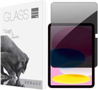 Privacy Screen Film Protector for iPad 10.9 Inch Tablet (2022 Released, 10th Gen, A2696/A2757/A2777), Anti-Scratch 9H Hardness iPad 10.9" Tablet Screen Filter, iPad 10.9in Screen Filter Bubble Free