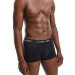 Calvin Klein Men's Trunk 3pk, Black(drk Black Shadow), M