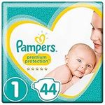 Pampers Size 1 Premium Protection Baby Nappies