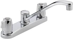 Peerless P221LF Classic Two Handle Kitchen Faucet, Chrome