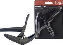 Stagg SCPX-CU BK Guitar Capo, Black