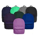 Wholesale 15" Backpacks in Assorted Colors - Case of 24