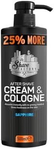 The Shave Factory After Shave Cream & Cologne 500 ml, Sapphire