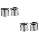 Mobestech 4 Pcs Gas Stove Knob Replacements Stove Metal Stove Metal Stove Knobs Gas Range Knobs Air Stove Knob Ge Profile Stove Knobs Gas Stove Oven Gas Cooker Zinc Alloy