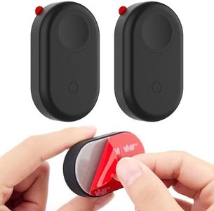 Waterproof Silicone Case Holder with Adhesive Sticker for Galaxy SmartTag2, 2 Pack Hidden GPS Tracker Stick on Mount Protection Cover for Wallet, Luggage, Car, Bike, Remote Control Drone