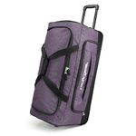 Pacific Gear Rolling Duffel Wheels, 30-inch Luggage, Hockey Bag, Heavy Duty, Purple, 30-Inch, Pacific Gear Rolling Duffel Bag With Wheels, 30-inch Luggage, Hockey Bag, Heavy Duty