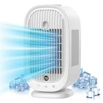 Portable Air Conditioner, Mini Air Conditioning Unit, 4-in-1 Evaporative Air Cooler, Portable Air Cooler With 5 Wind Speed, Humidifier Air Cooling Fan,Personal Air Cooler Fan for Room,Home,Office