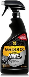 Maddox Detail - Engine Dressing 500ml | Abrillantador Coche Recubrimientos | Hidratador de Plásticos Coche e Hidratador de Gomas Coche | Limpiador Motor Coche | Abrillantador Plasticos Coche