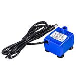 Cat Fountain Pump Replacement Pump for Flower Pet Fountain and Super Silent Submersible Water Pump Low Power Consumption Water Pump with 5.9ft Power Cable for Pet Water Fountains