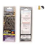 Schrodinger 70041 KMC 10S 10 Speed Steel Bicycle Cycle Chain 116 Links Road MTB