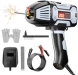 Faiuot Welding Machine Handheld 220V: 20-200A Portable ARC Welder with 6 Adjustable Current Settings, Electric Hand Held Welder Machine IGBT Inverter for 3/32"-1/8" Rods for Home DIY & Repair