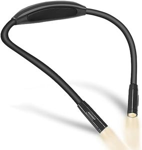 Vekkia Lightweight Neck Reading Light - 3 Colors, 9 Brightness Levels. Rechargeable & Hand - Free. for Reading in Bed, Knitting, Crocheting, Sewing & Crafts, with Long - Lasting and Portable Design