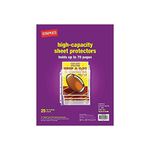 Staples High Capacity Sheet Protectors