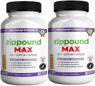 GREENVIFY Zippound MAX GLP-1 Support Capsules, Maximum Strength, All Natural Ingredients, 60 Capsules, 30-Day Supply (2)